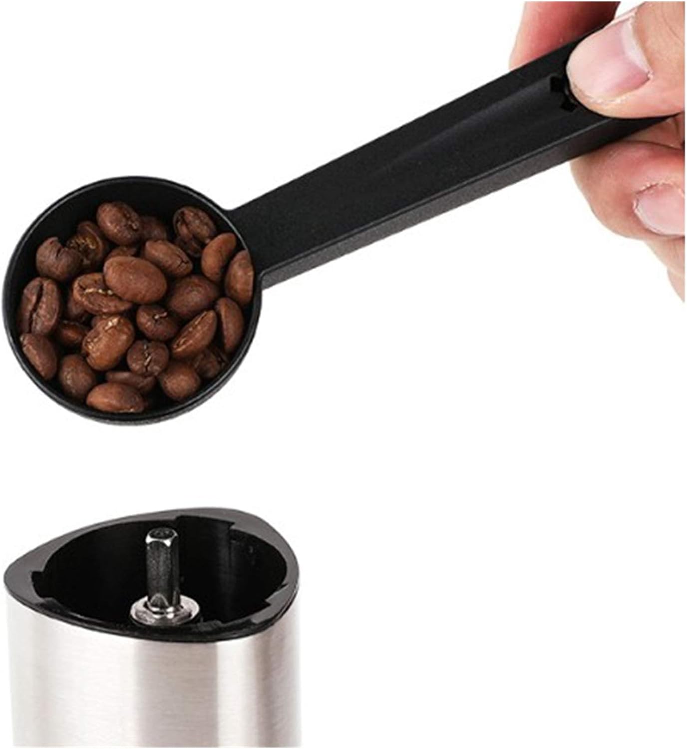 Coffee Grinder Mini Hand Manual Handmade Coffee Bean Burr Grinders Mill Kitchen Tool Grinders (Color : Style b) (Style b)