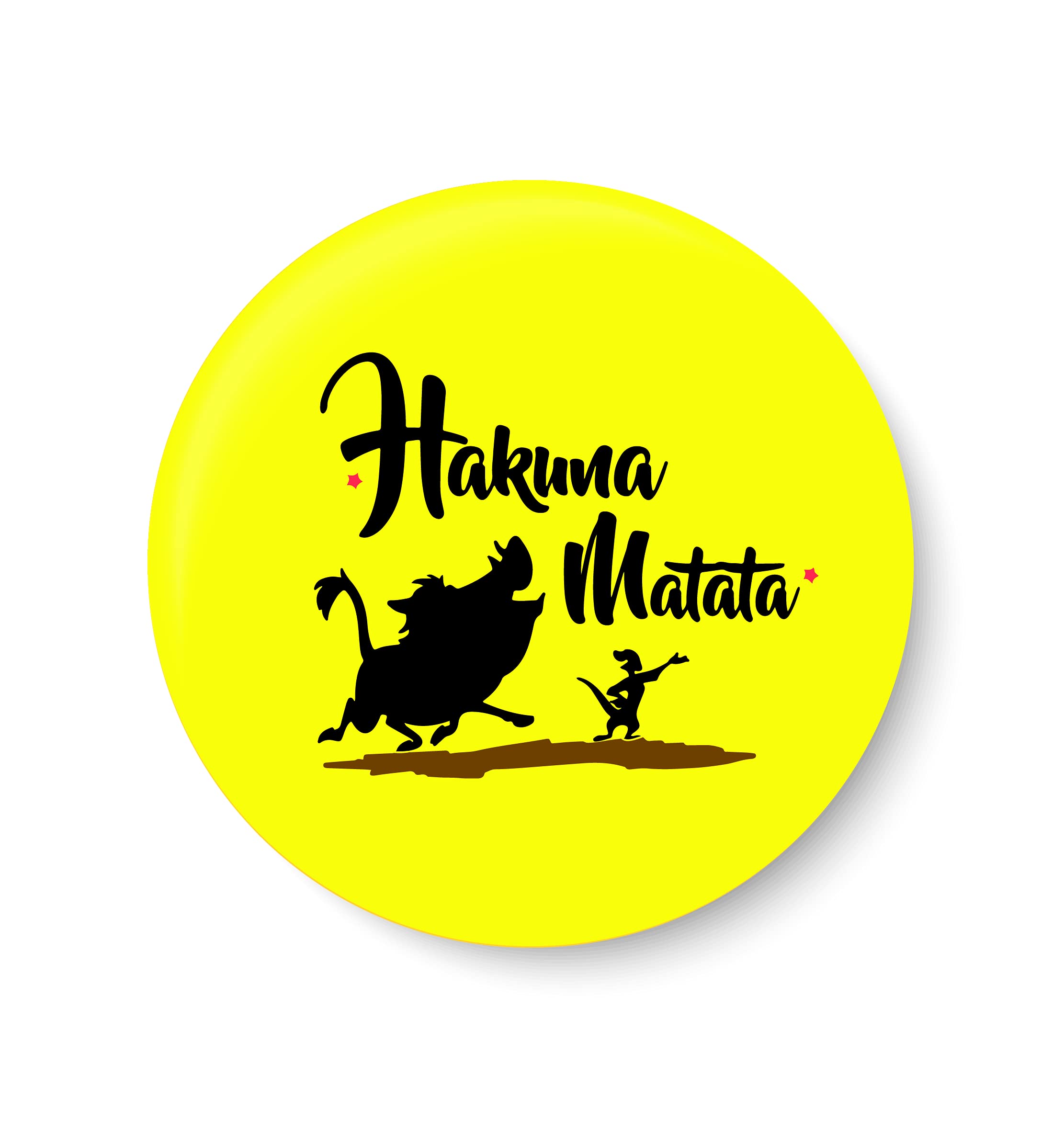 PEACOCKRIDE Hakuna Mataata I The Lion I Pin Badge