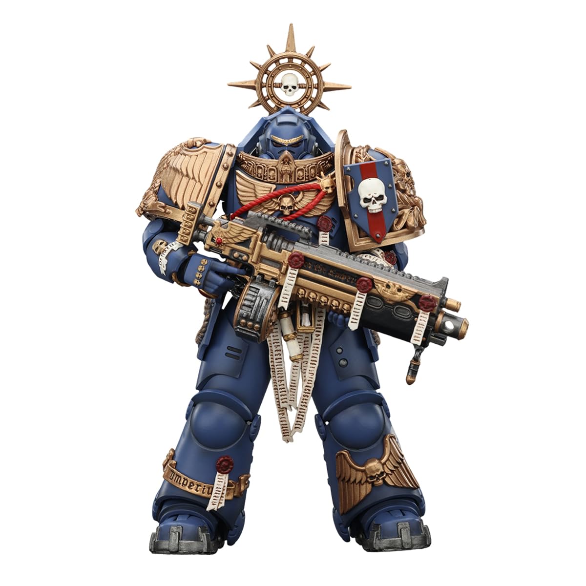 JOYTOY Warhammer 40,000 1/18 Action Figure Ultramarines Heavy Relic Primus Armor with Heavy Relic Bolt Rifle Collection Model Pre-Order — image 1