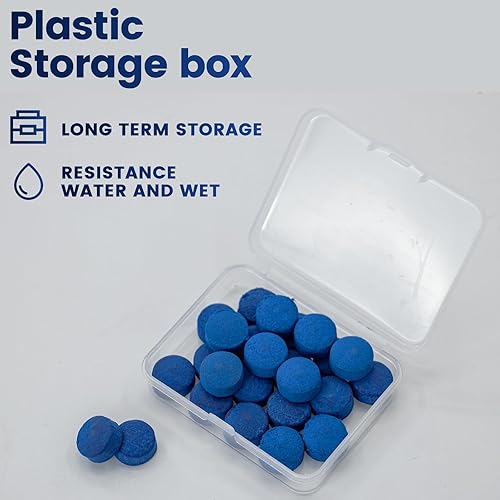 Miniatura 5 de Billiard Pool Cue Tips - Pool Cue Stick Tips Replacement Repair Kit Billiard Cue Tips with Storage Box for Pool Table Cues Stick Tips Head and