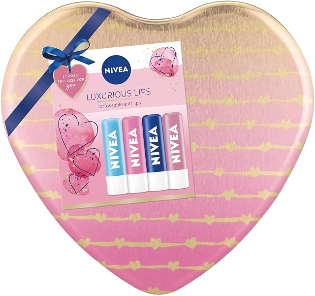Nivea Luxurious Lips Gift Set, Pack of 4