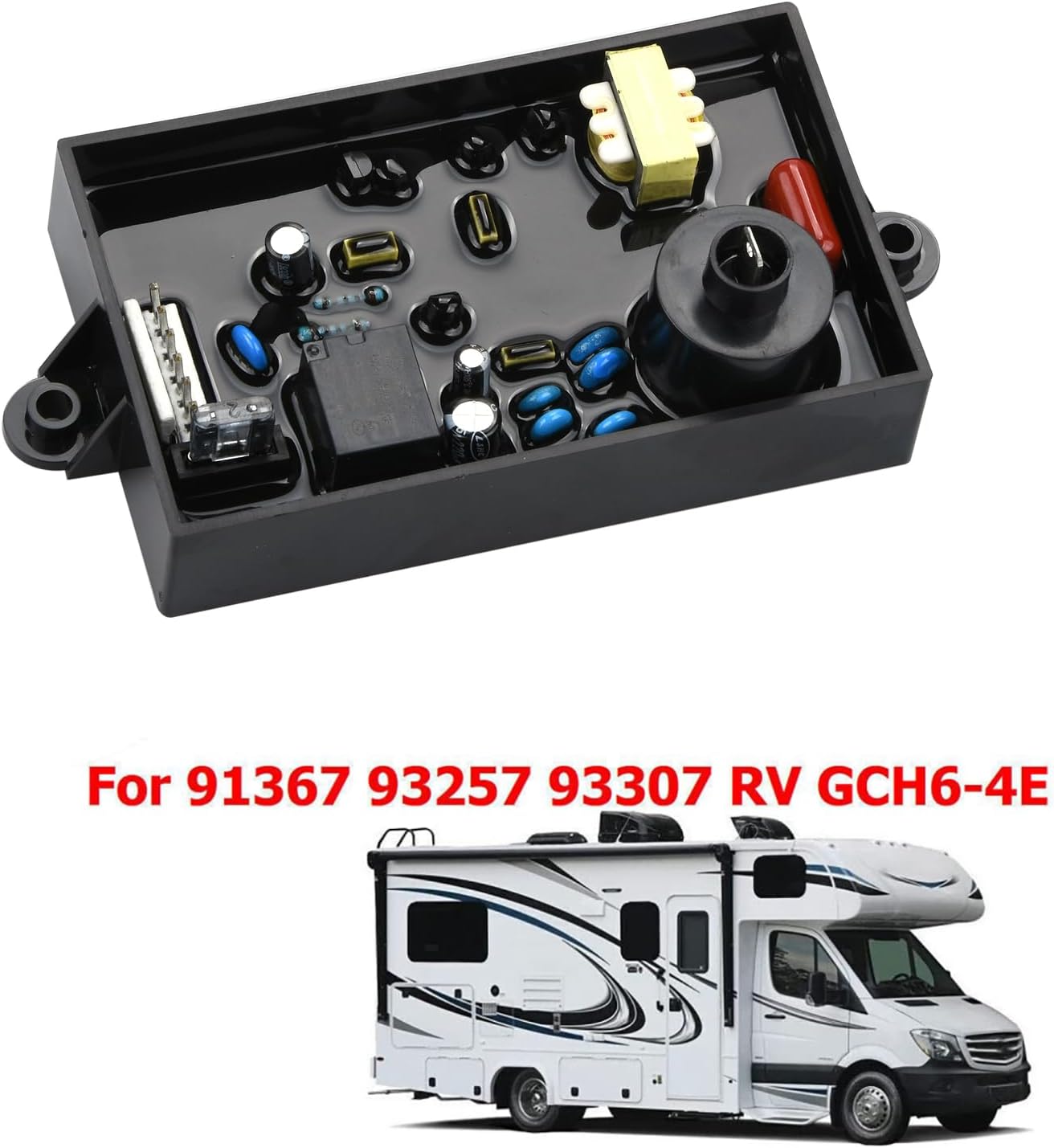 Water Heater Control Circuit Board Kit RV Accessories for Atwood GCH6-4E GCH6-6E 91367 93257