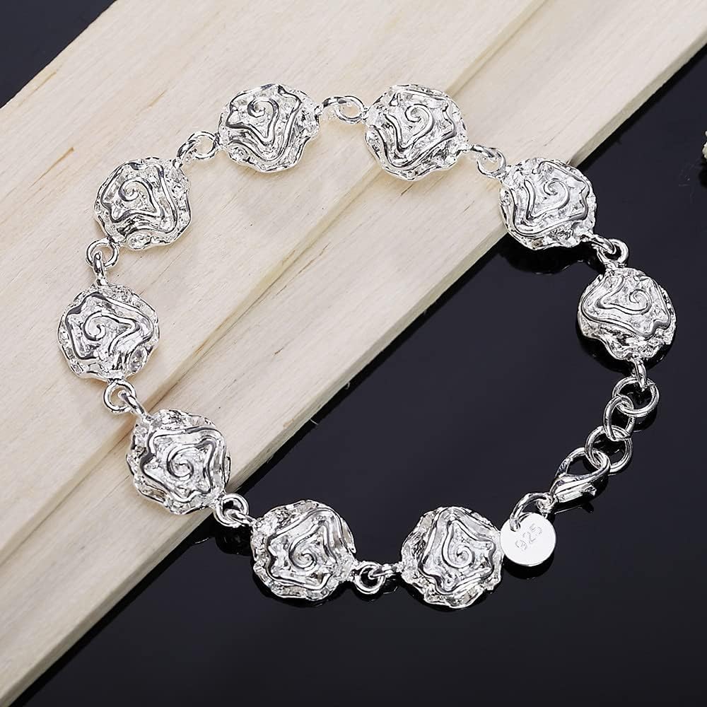 Beautiful Flowers Bracelet Fine Party for Women Wedding Party Jewelry