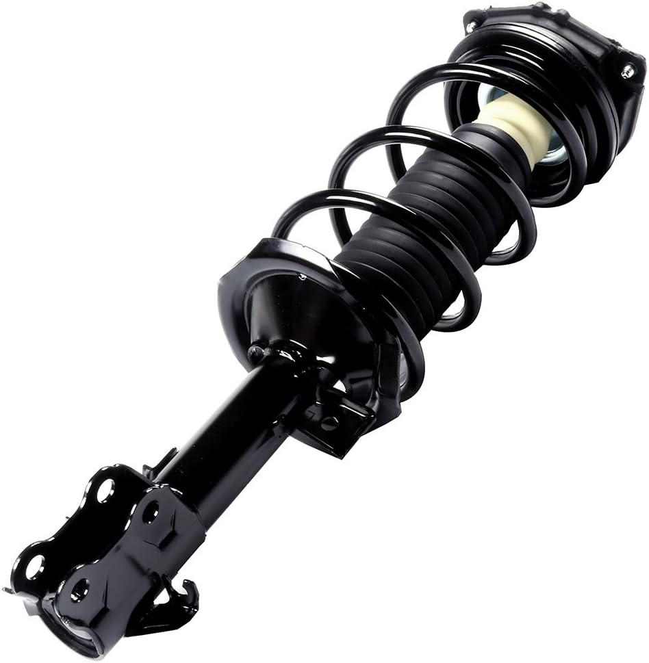 ECCPP Complete Struts Front Pair Strut Coil Spring Assembly Shock Absorber for Nissan Versa 2007 2008 2009 2010 2011 2012 for Nissan Versa Set of 2