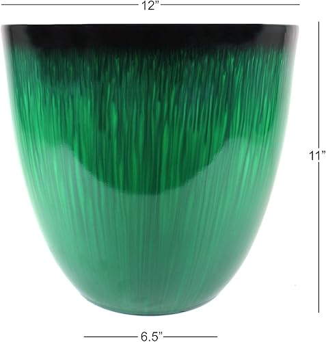 Vista 23 de Gardener Select EPR18-205 Huevo Maceta Flor Verde, 18