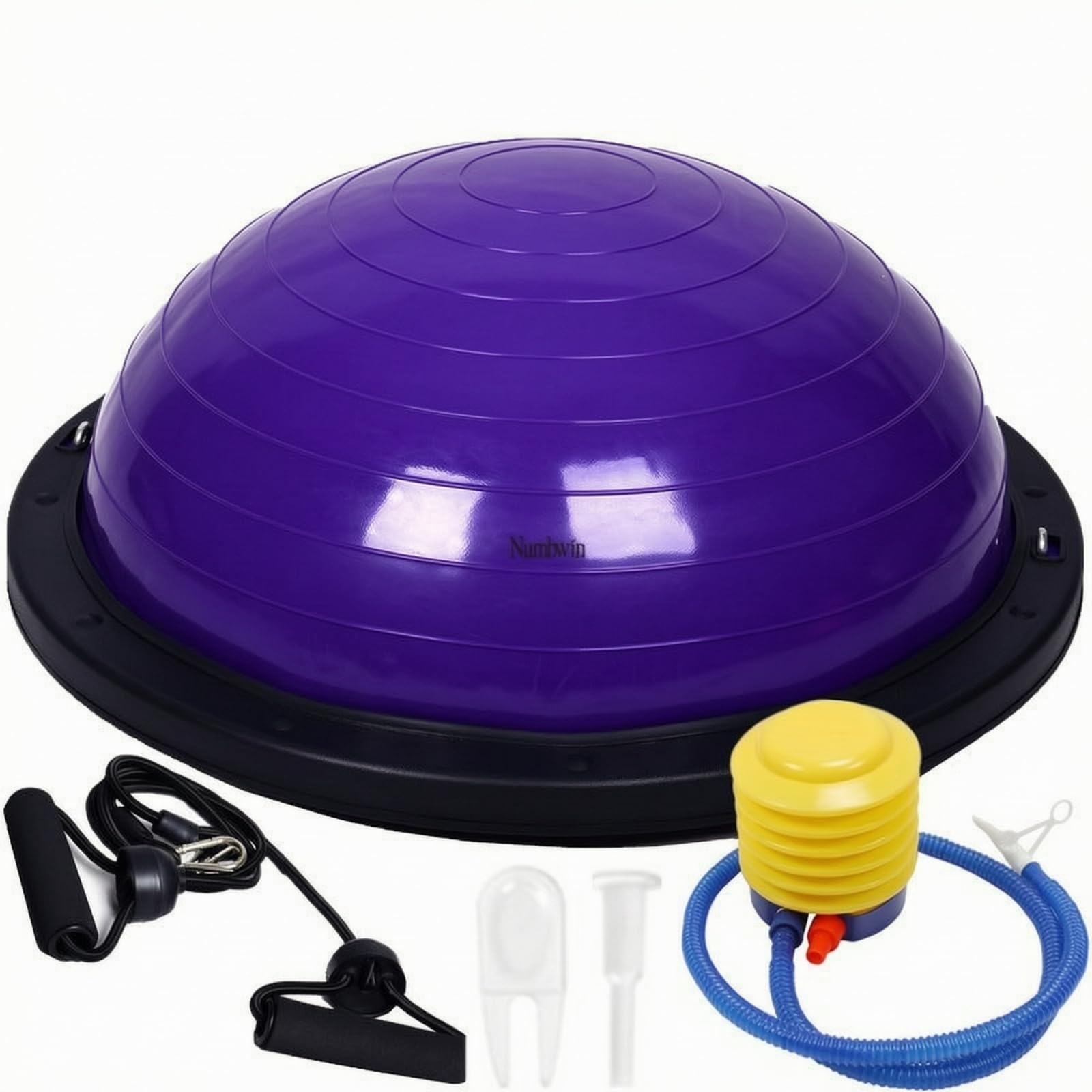 Harilla Ball Gleichgewichtsball Halbkugel Glatter Reißfester Oberfläche Und Rutschfester Unterseite für Heimtraining Core-training Haltungsübungen