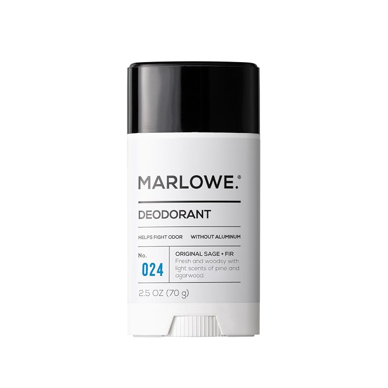 Desodorante em bastão MARLOWE. sem alumínio, Original Sage & Fir, 71 g