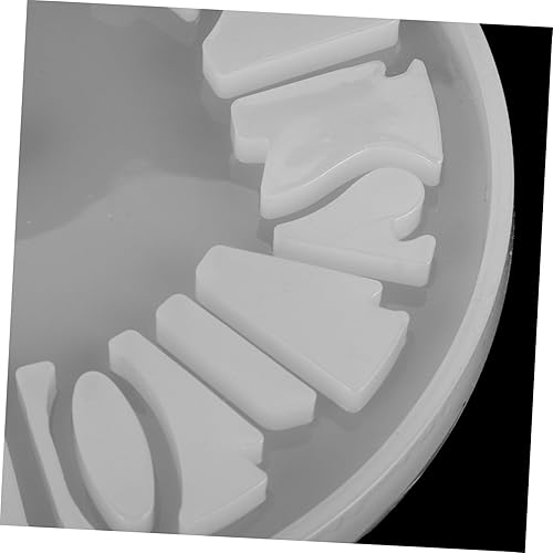 Miniatura 3 de TEHAUX Numerals Casting DIY Clock 1pc Reloj Molde Reloj Reloj Reloj de Resina Reloj de Silicona Reloj de Resina de Cristal Molde Reloj Hecho a Mano