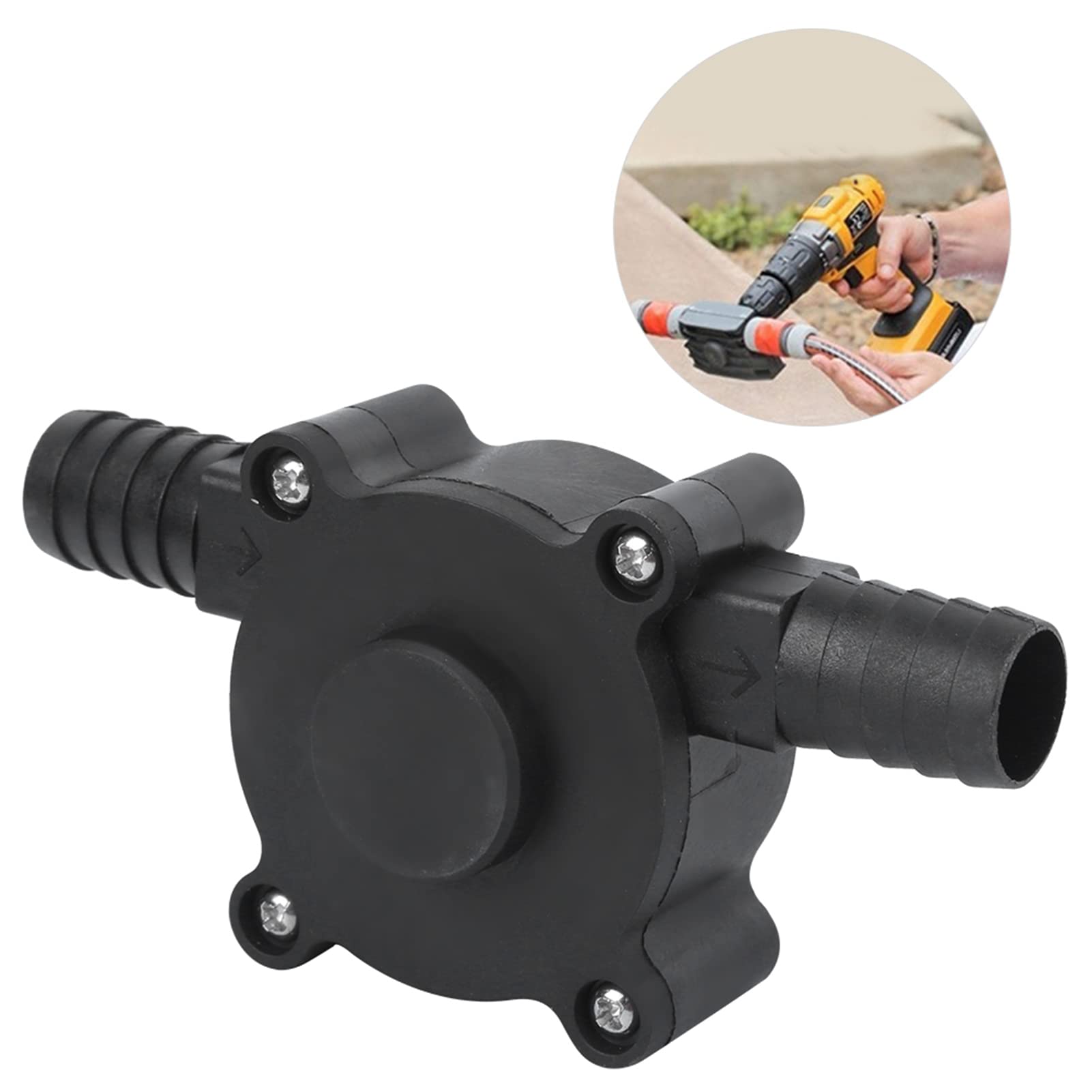 Mini Pompe à Eau Pour Perceuse Électrique - Pompe De Transfert Auto-Amorçante Portable Pour Aquarium, Jardinage Et Étang