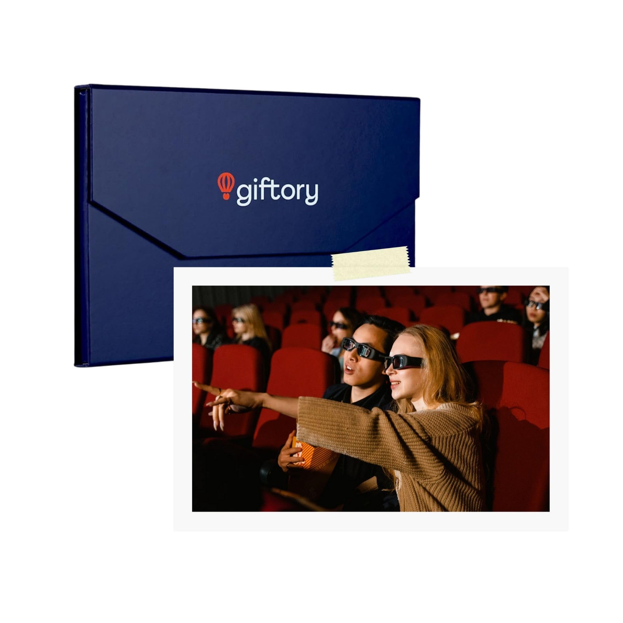 Amazon.com: Giftory AMC Movie Night Gift for 2 - Tickets, Drinks & Popcorn  - Experience Gift Box for Couples - Perfect for Birthdays, Anniversaries -  600+ Locations - NATIONWIDE : Grocery & Gourmet Food