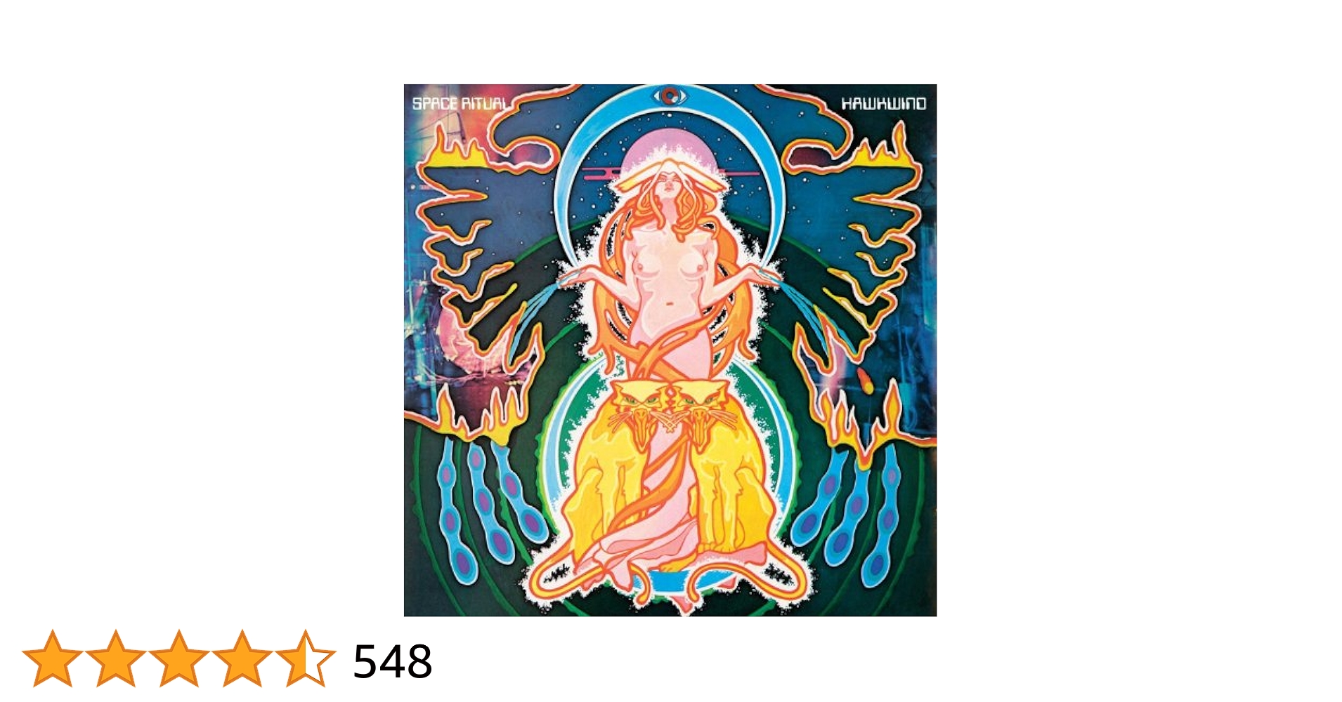 HAWKWIND／THE SPACE RITUAL ／宇宙の祭典／帯付き初版 HAWKWIND／THE SPACE RITUAL ／宇宙の祭典／帯付き初版