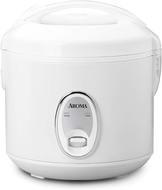 Aroma Housewares 8-Cup (Cooked) (4-Cup UNCOOKED) Cool Touch Rice Cooker (ARC-914S)