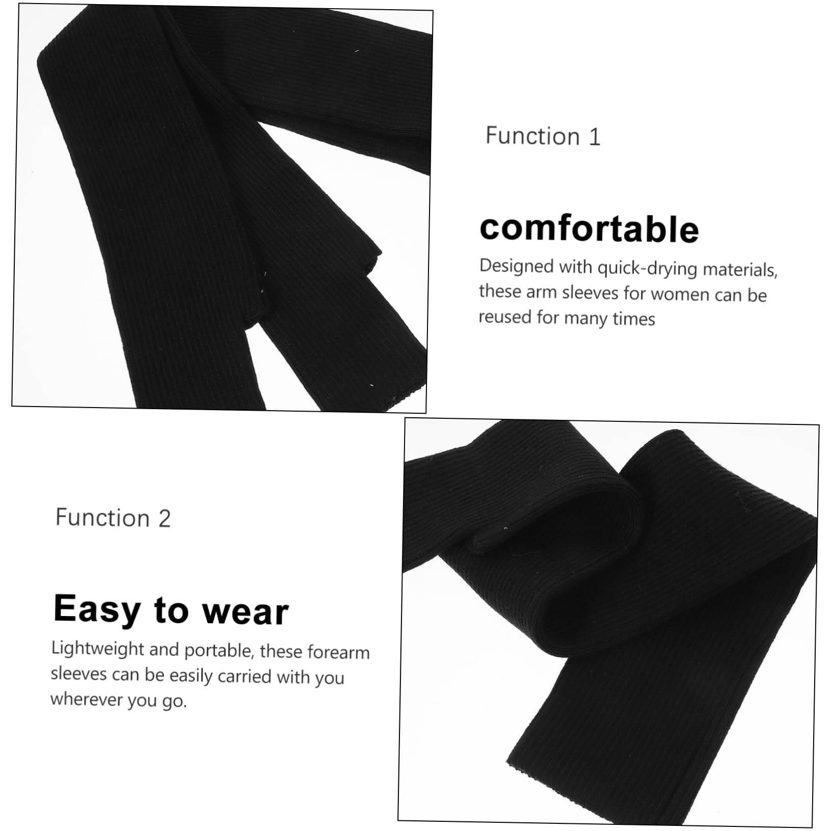 CONGARTENO Fashion Arm Sleeves for Women Thermal Arm Covers Elastic Fit for Outdoor Activities Sports