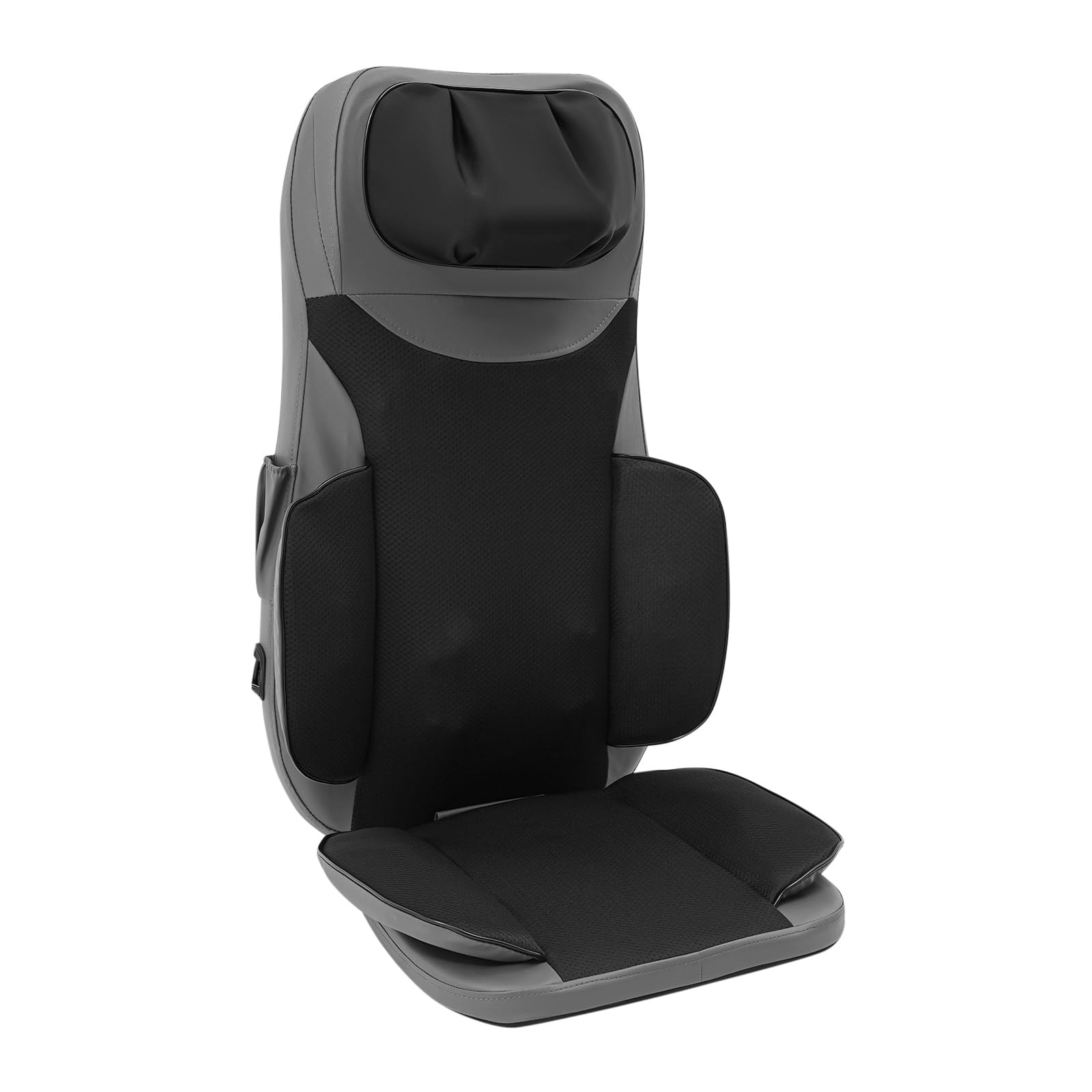 3D Massage Sitzauflage 5-in-1 Wärme Vibration Nacken Rücken Shiatsu Pad