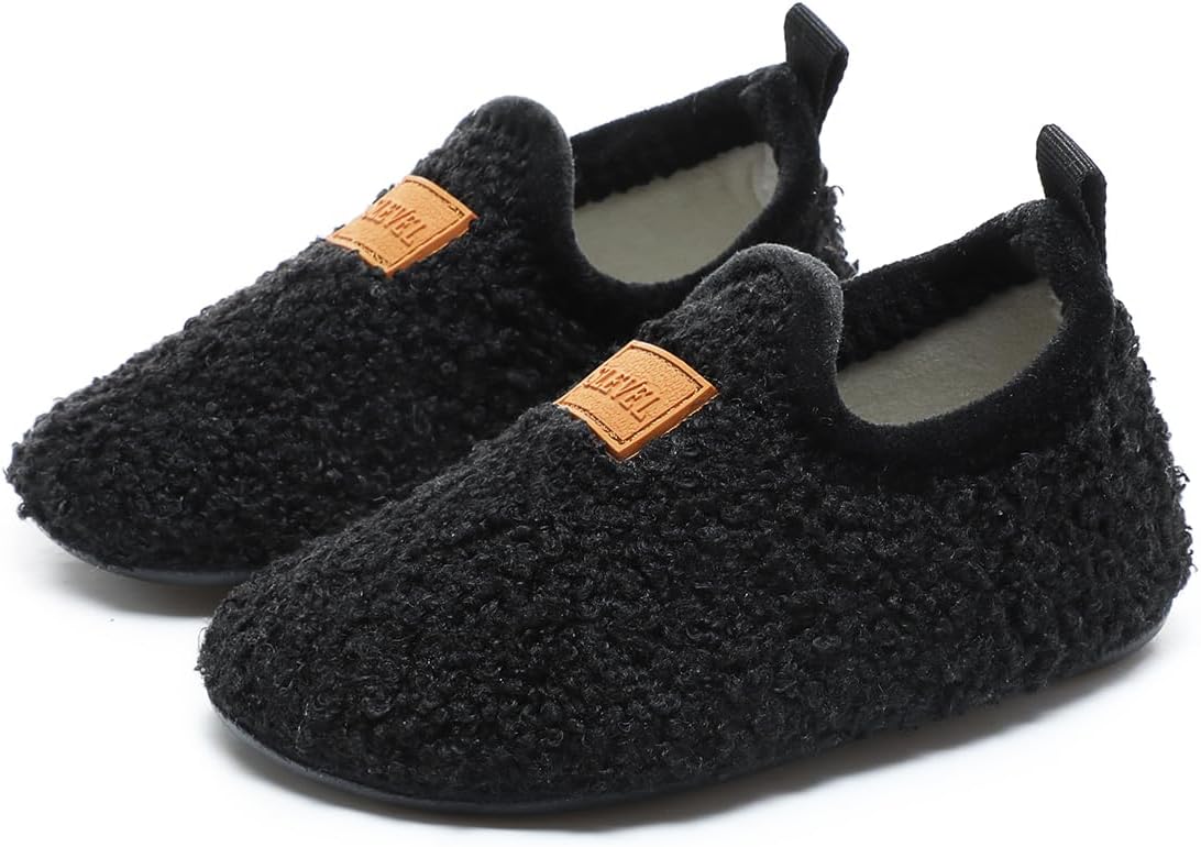 ditont Toddler Slippers Non-Slip Lightweight Comfortable Kids Indoor Grip House Home Shoes for Boys Girl - Image 4