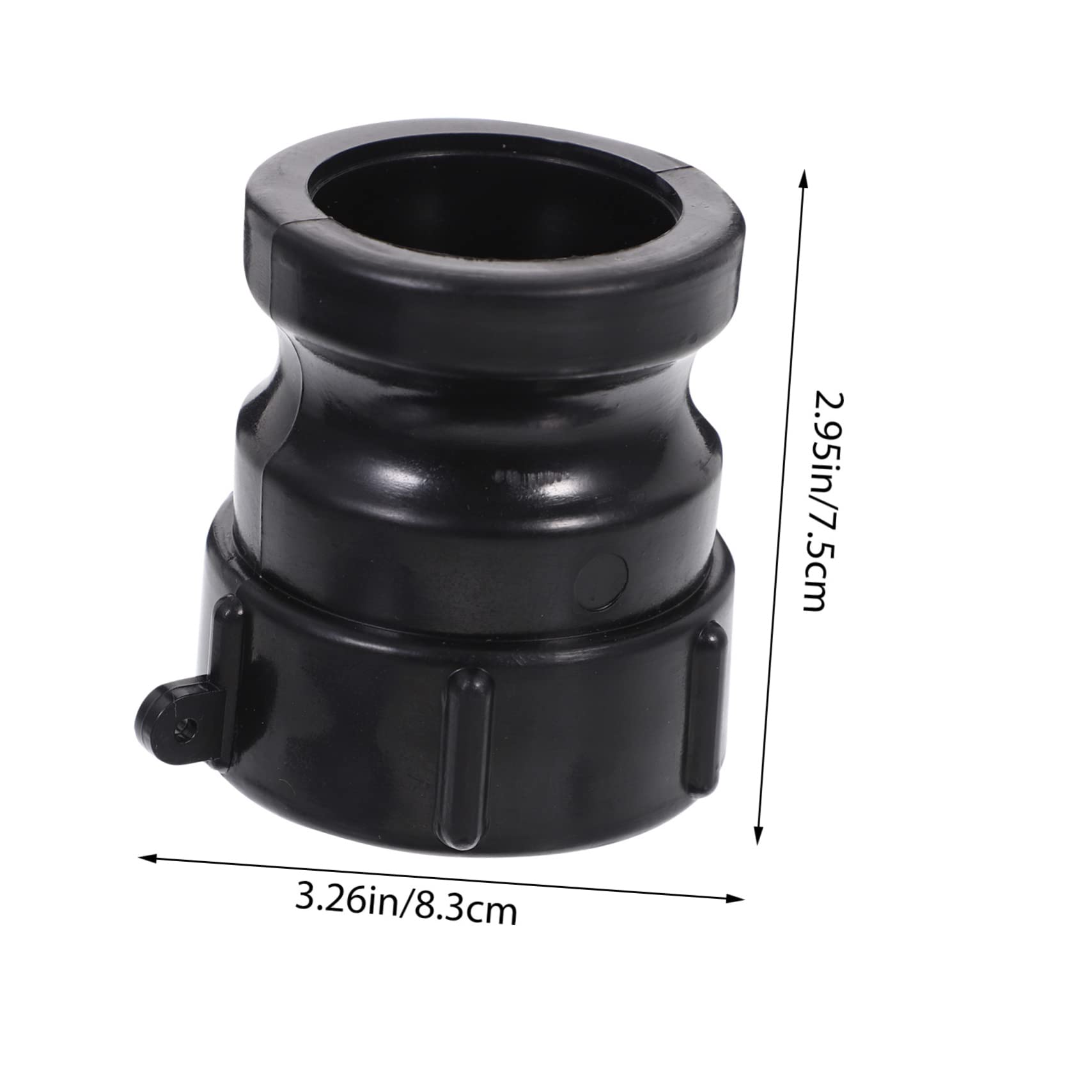 Alipis Quick Release Camlock Hose Fitting Ibc Tote Cover Adapter 2'' Camlock Ibc Tote