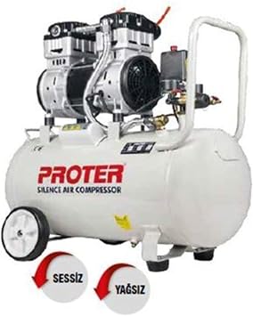 Proter 2 HP 50 LT COMPRESSOR QUIET OIL-FREE