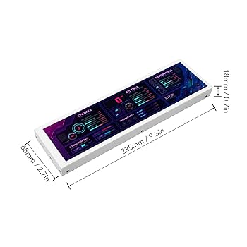 Amazon.co.jp: PCセンサーパネルディスプレイ、8.8インチIPS