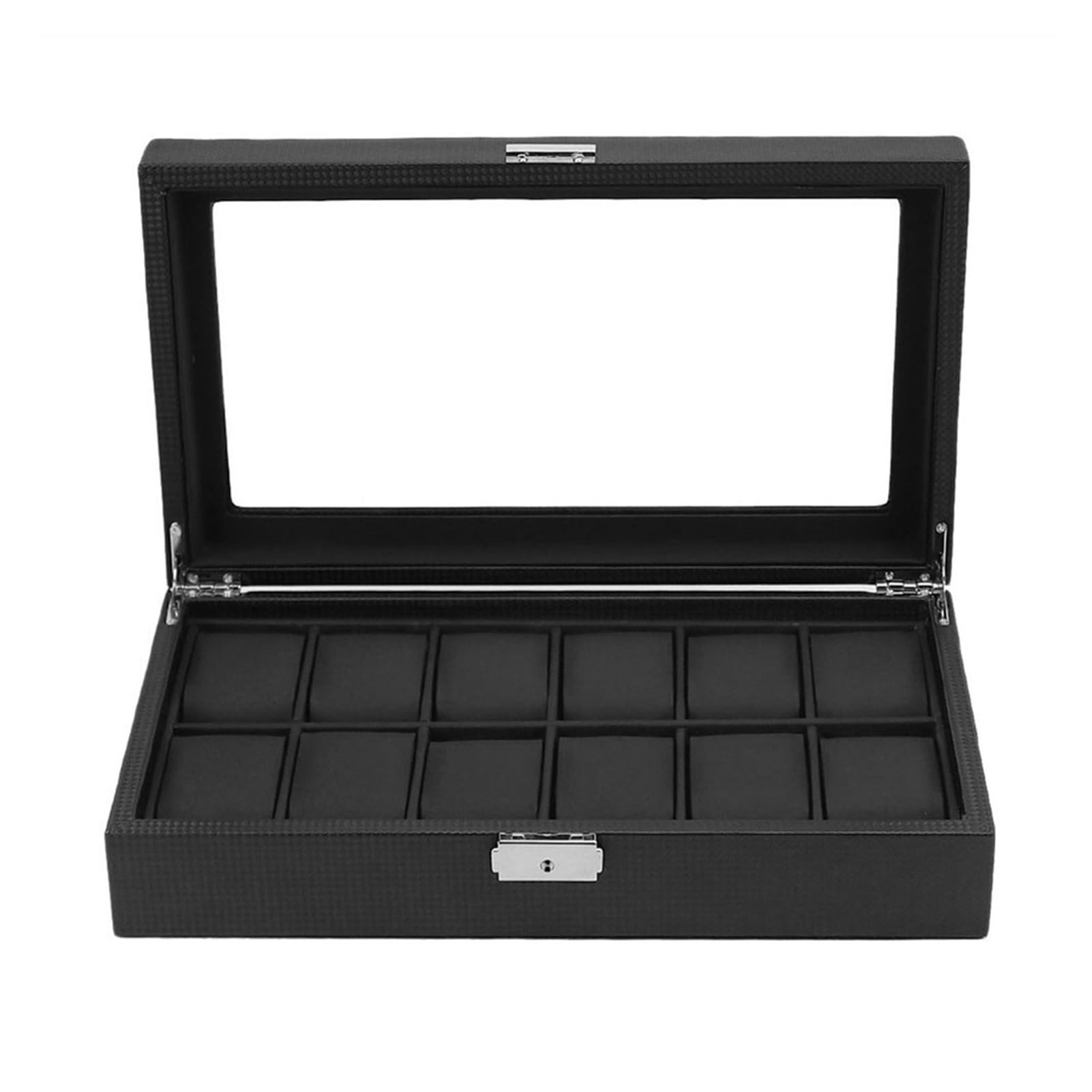 ANVLOJRIH Watch Box Organizer Watch Box Watch Storage Display Box Storage Box Watch Display Storage Box Jewelry Storage Box