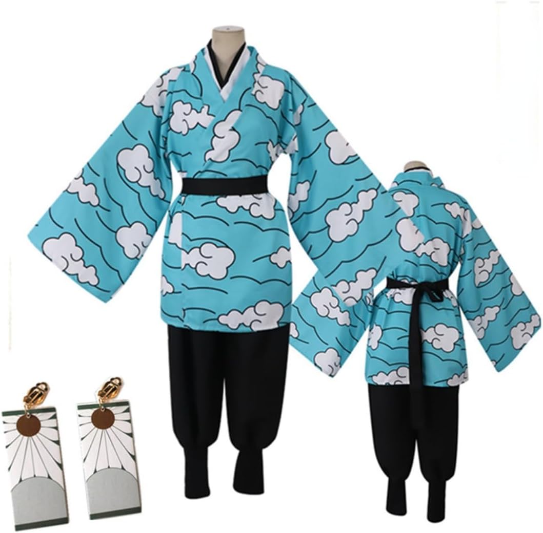Bokerom Adults Kids Anime Demon Slayer Urokodaki Sakonji Cosplay