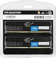 crucial DDR5-5200メモリ 16GB2枚組 デスクトップ用 Crucial CT2K16G52C42U5 288pin DDR5-5200 CL42-42-42 32GB