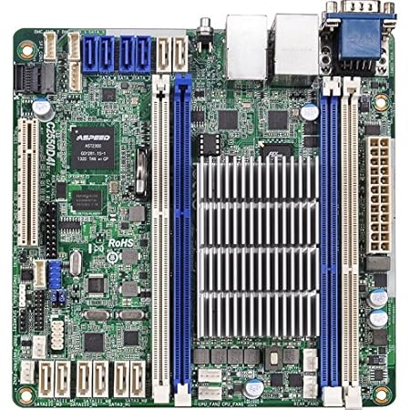 ASRock Rack Mini ITX DDR3 1333 Motherboards (C2550D4I)