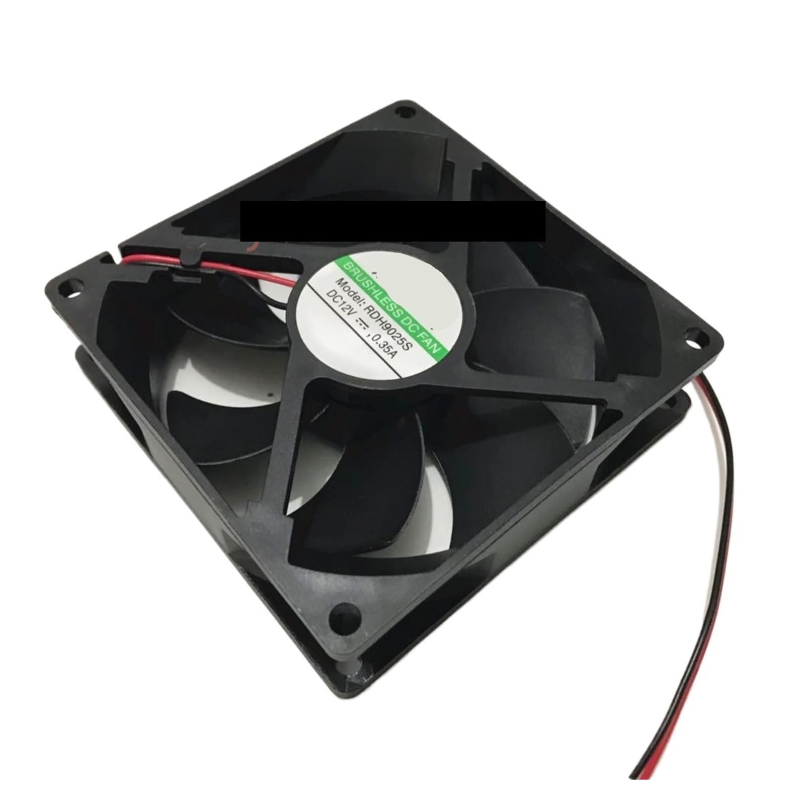 UITGVDQAT RDH9025S DC 12V 0.35A 90x90x25mm 2-Wire Server Cooling Fan