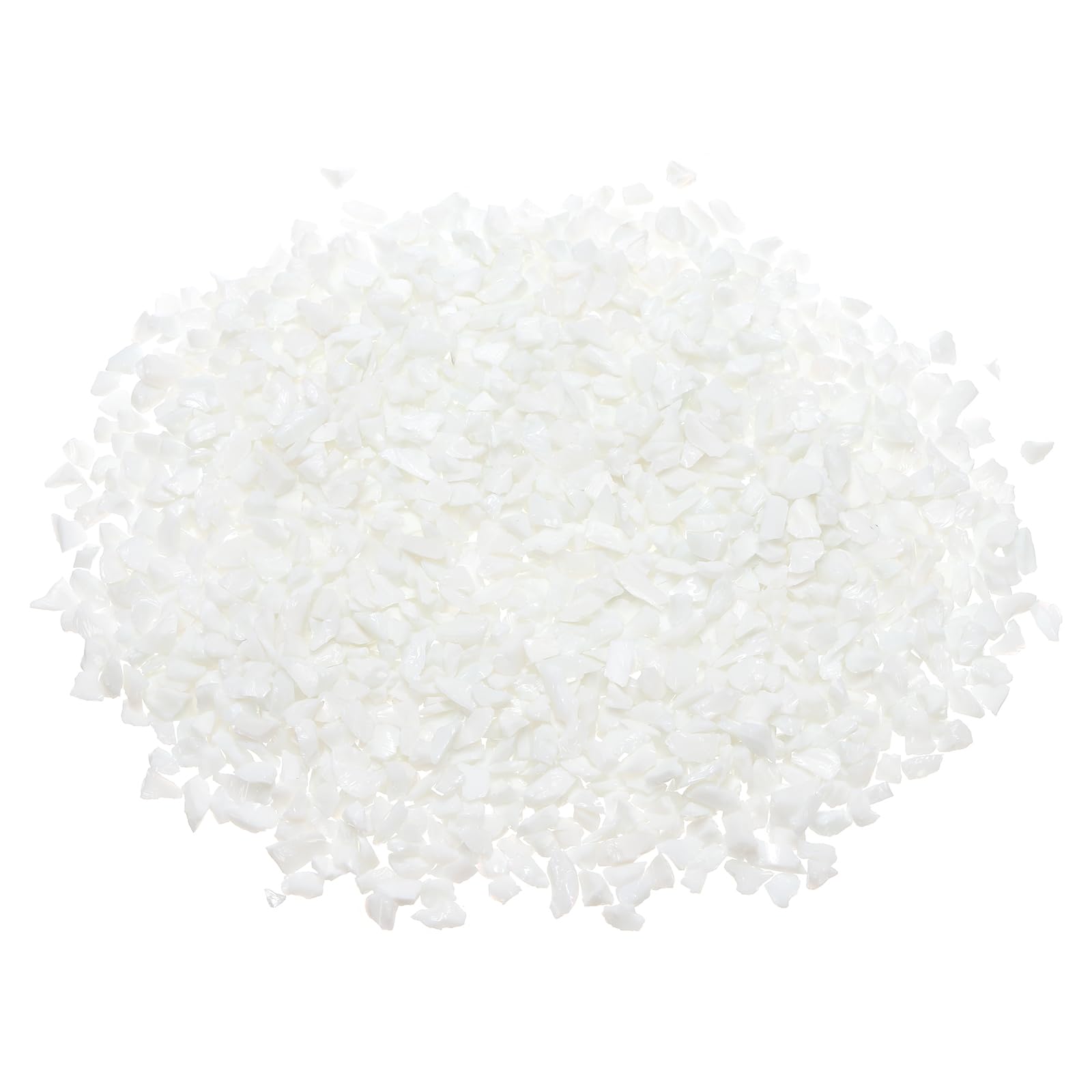 PATIKIL Decorative Glass Gravel 450g/1lb 3-6mm