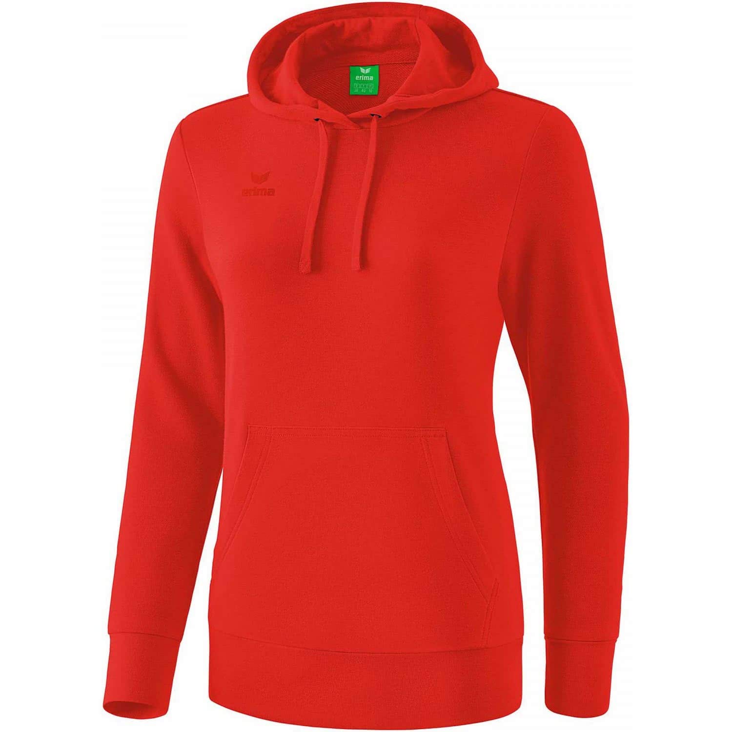 Erima Basic Uni Hoody - Red, 34