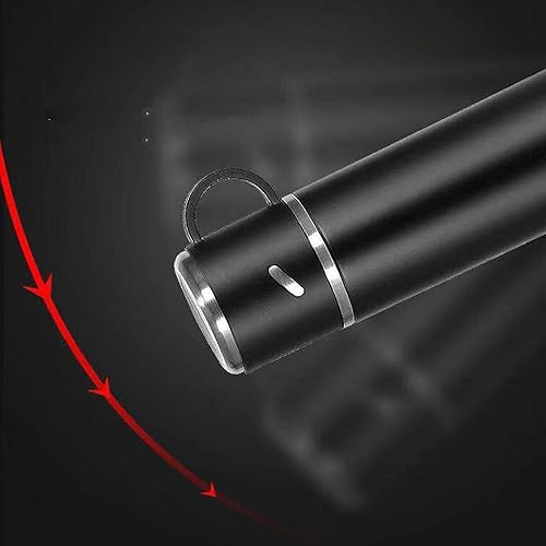 Miniatura 6 de Botella de agua aislada, taza de café de viaje de acero inoxidable, frasco de café para bebidas frías y calientes, 16.23 onzas líquidas (negro)