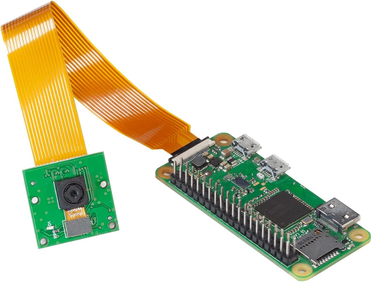 for Raspberry Pi Camera, 5MP 1080p OV5647 Mini Camera Video Module with Flex Ribbon Cable for Raspberry Pi 4B, and Pi Zero W