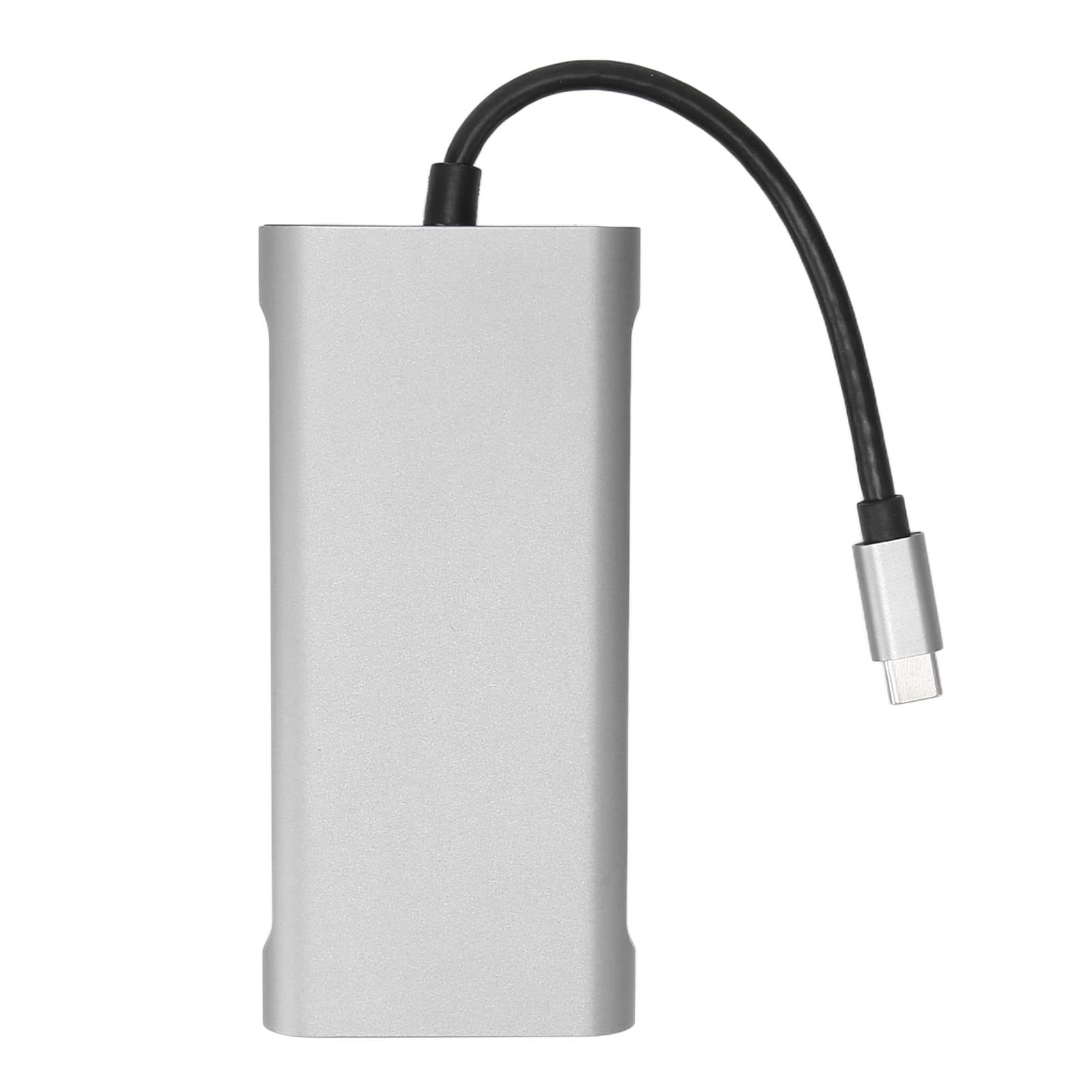 Aoresac Docking station USB C Hub 11 in 1 con lettore di schede Ethernet 4K VGA PD 87W USB 3.0