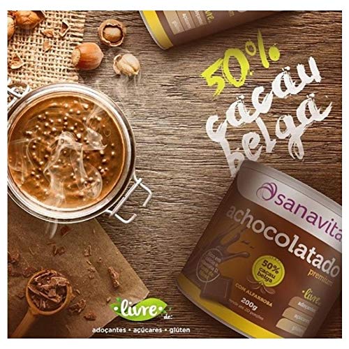 Achocolatado Chocobelga Sanavita 200g Cacau Belga