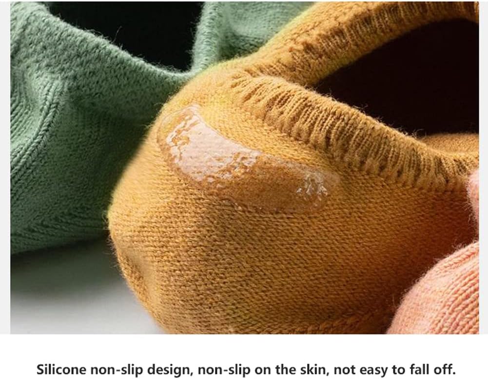 Hiking Socks Socks Womenss Low Cut Socks for Women Cotton Breathable Socks Ladies Casual Non Slip Socks 5 Pairs Walking Socks