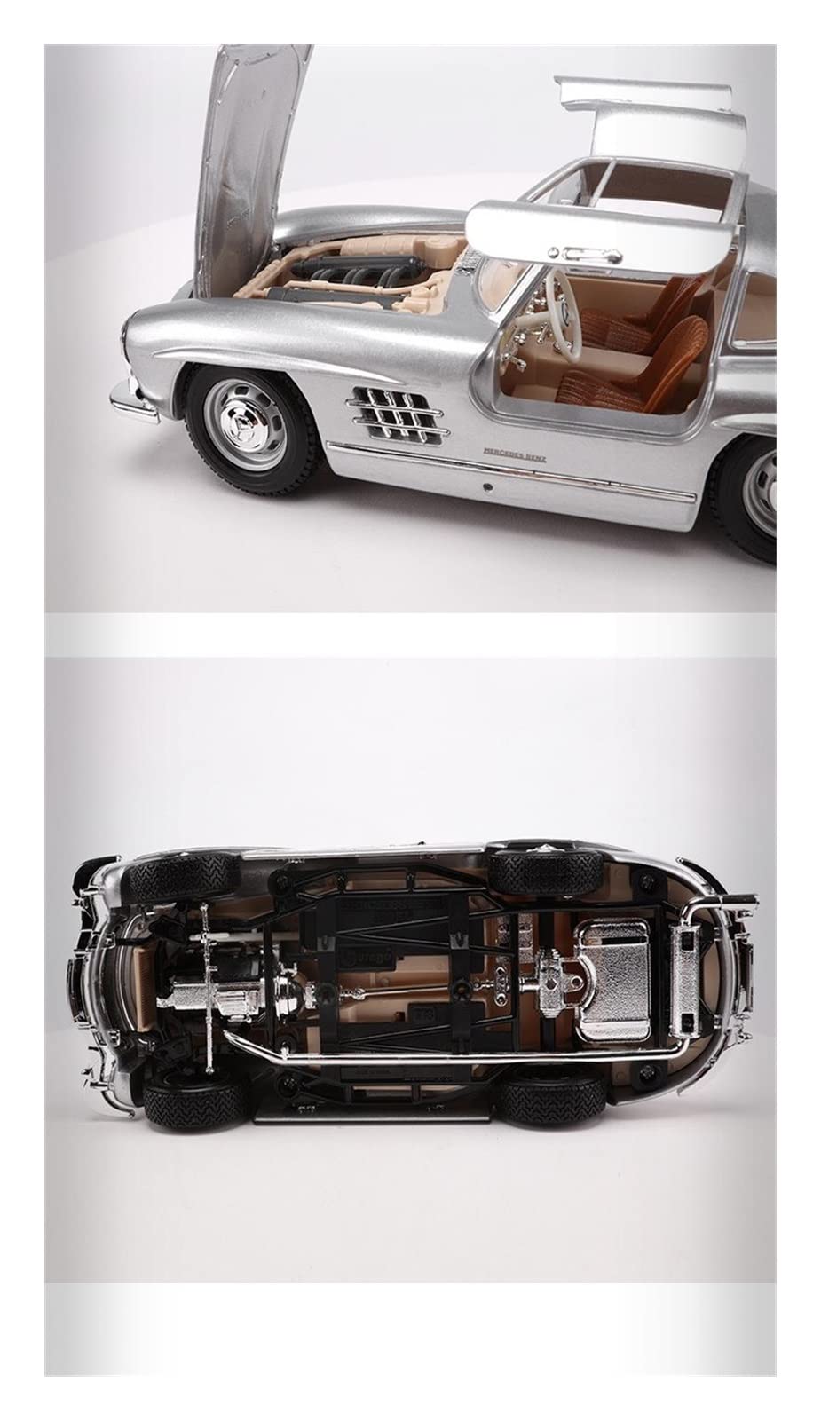 Amazon | ミニカー スケールモデルカー ダイキャスト1:18ベンツ300SL