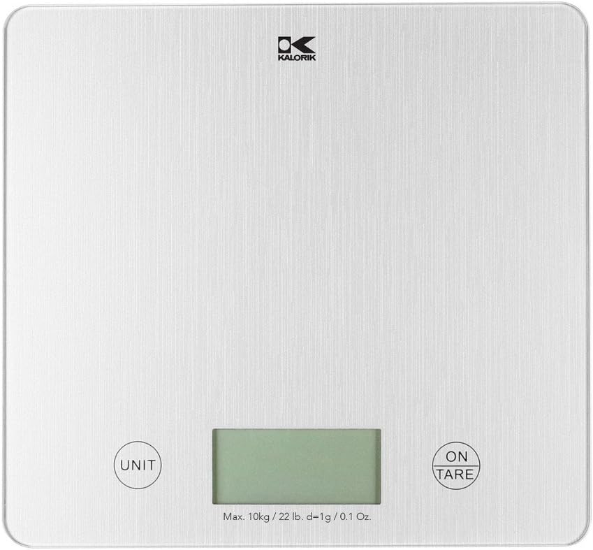 Kalorik XL Silver Digital Kitchen Scale Home & Kitchen