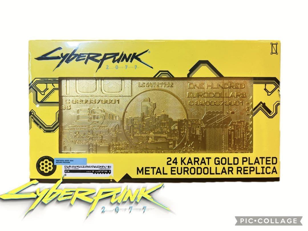 【未開封品】Cyberpunk 2077 メタルユーロドル レプリカ 未開封品】Cyberpunk 2077 メタルユーロドル レプリカ - メルカリ