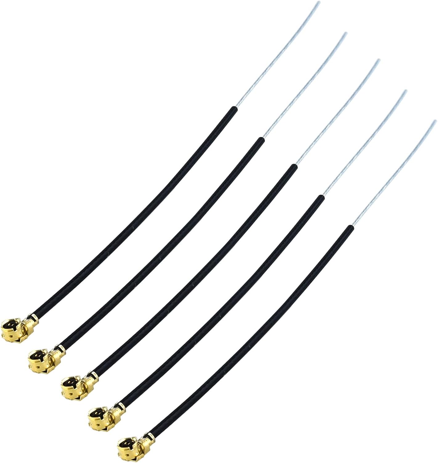 FPV Drone Antenna Long Range ADS-B Antenna FPV Hammer Connector 2.5dBi Mini 1090Mhz for RC Drone Quadcopeter Multicopter Accessories Component Pack of 5