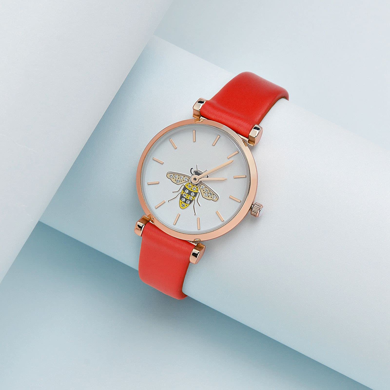 WOCCI Elegantes Correas de Reloj, Correa de Repuesto de Cuero Genuino, Hebilla de Acero Inoxidable, 8mm 10mm 12mm 13mm 14mm 16mm 18mm 20mm 22mm — view 146