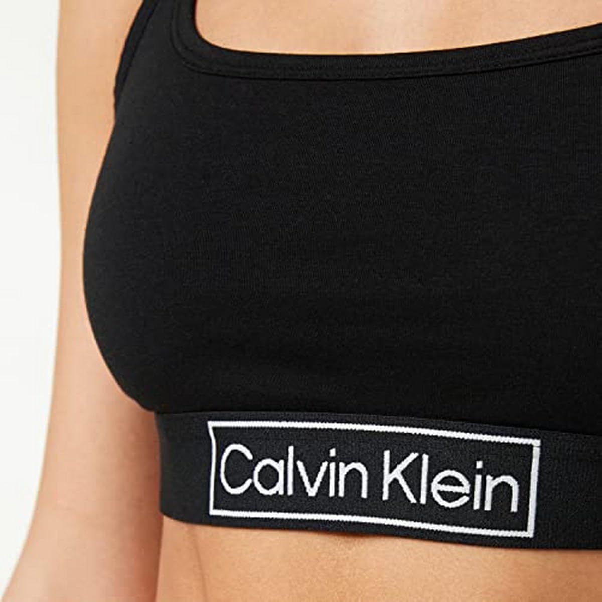 Calvin Klein Unlined Bralette 000qf6768e Bralette Mujer (Pack de 1)