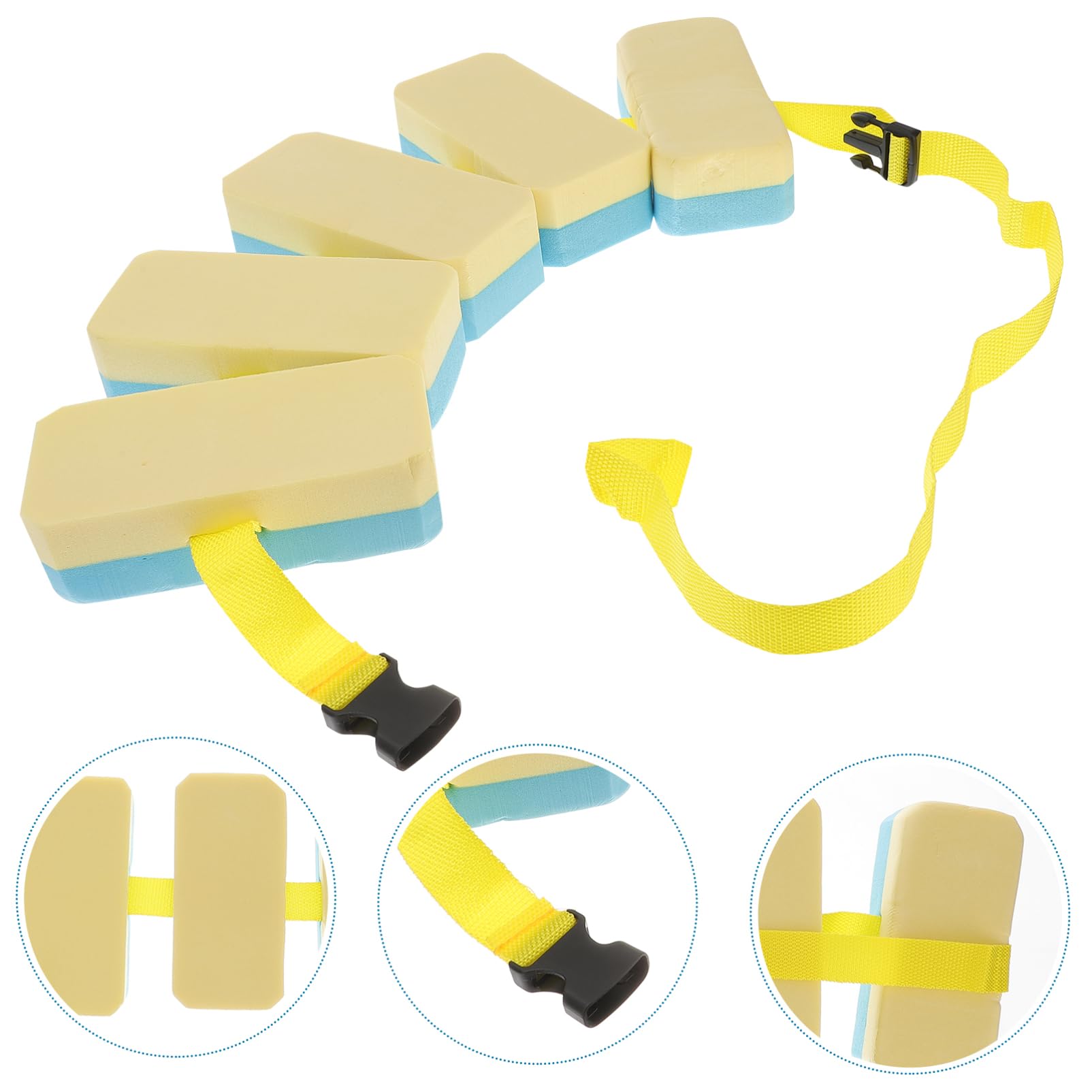 BRIGHTFUFU Buoyancy Plate Belt Boys and Girls' Swim Belt Swim Board Floatation Lightweight Detachable Safety Swim Aid