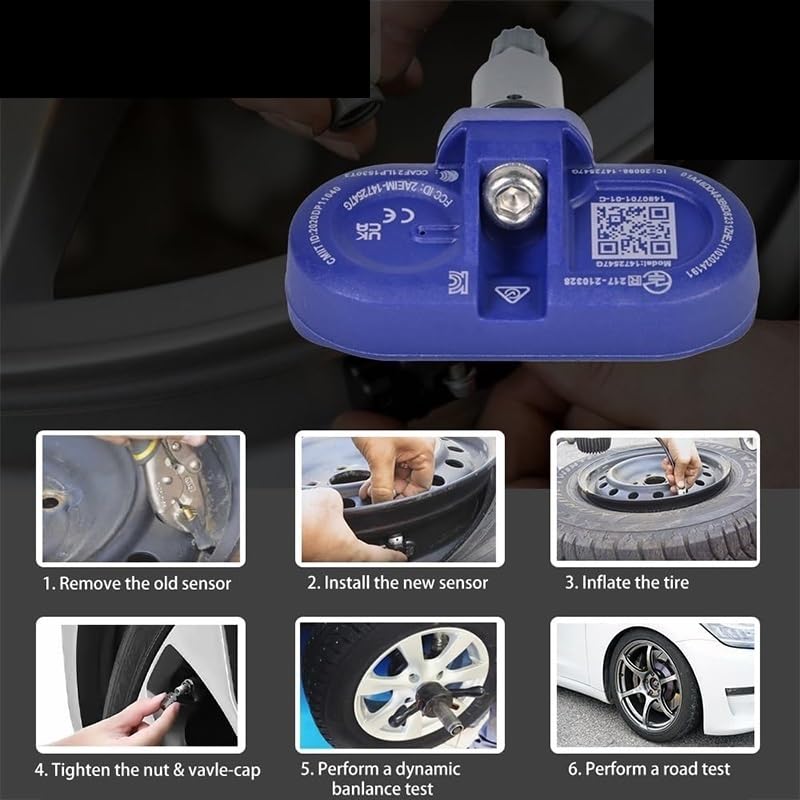 Capteur de pression des pneus TPMS 149040101B pour Tesla Model Y Model 3 Model X Model S
