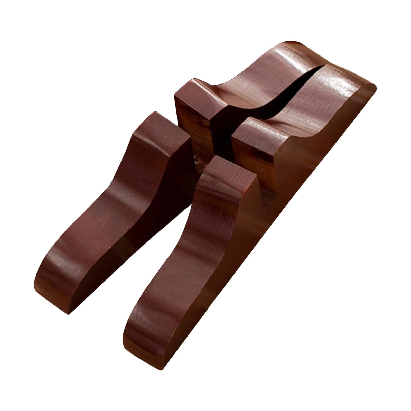 Support de paravent en bois pour séparer un salon ou une chambre brun x2