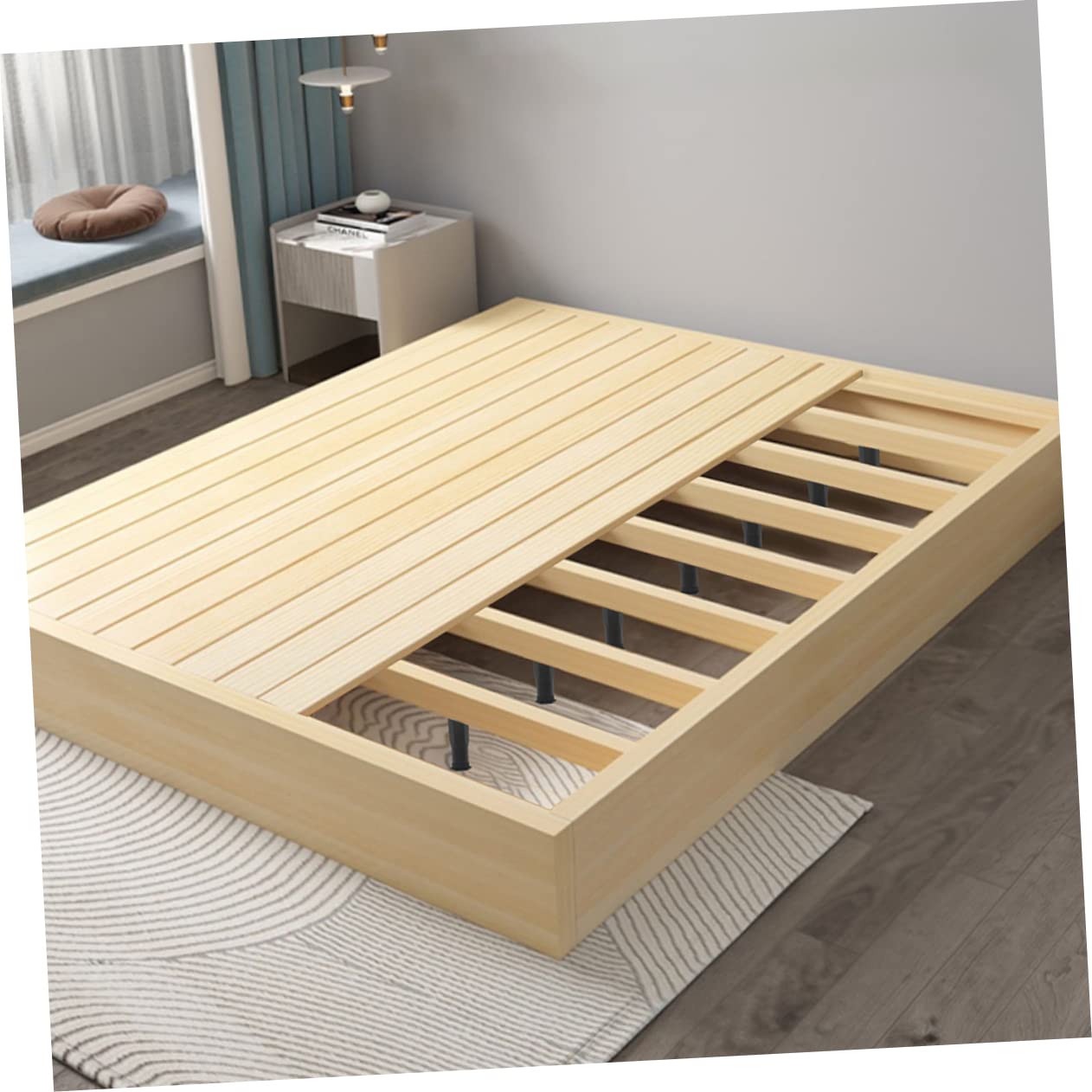 Generic 4 Pcs Bed Frame Leg for Home Bed Frame Support Leg Legs for Bed Cabinet Leveling Feet Bed Legs Furniture Headboard Stoppers Bed Frame Glide Legs Bedframe Cupboard Adjustable, J7143189UKM