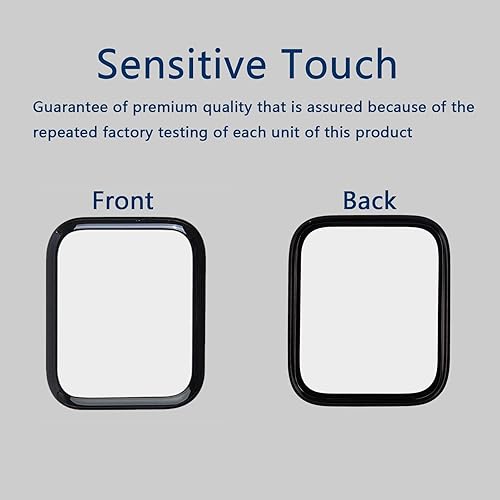 Miniatura 6 de Compatible con Apple Watch 78 de 1.614 in de repuesto de pantalla de lente frontal LED Kit de reparación de vidrio con herramientas e instrucciones