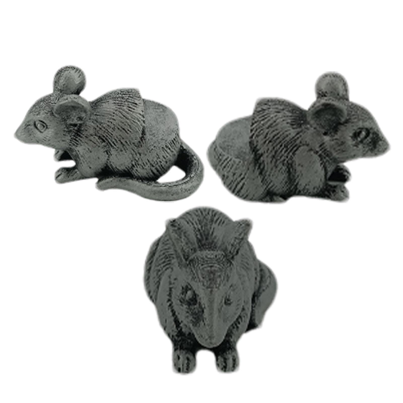 Zuasdvnk Animal Plant Pot Feet - Mice Pot Risers - Cat Mice Bunny Pot Feet Planter Risers, Flower Pot Holder Elevator for Plants, Cute Animal Pot Toes