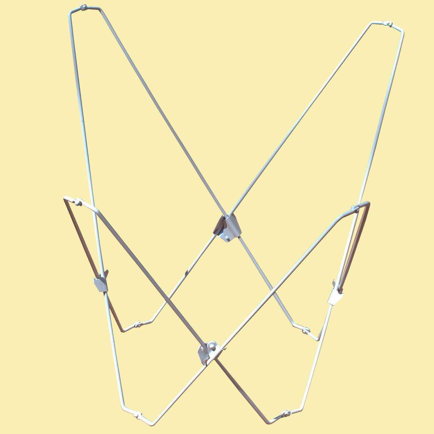 Algoma Net 4800 White Folding Butterfly Chair Frame