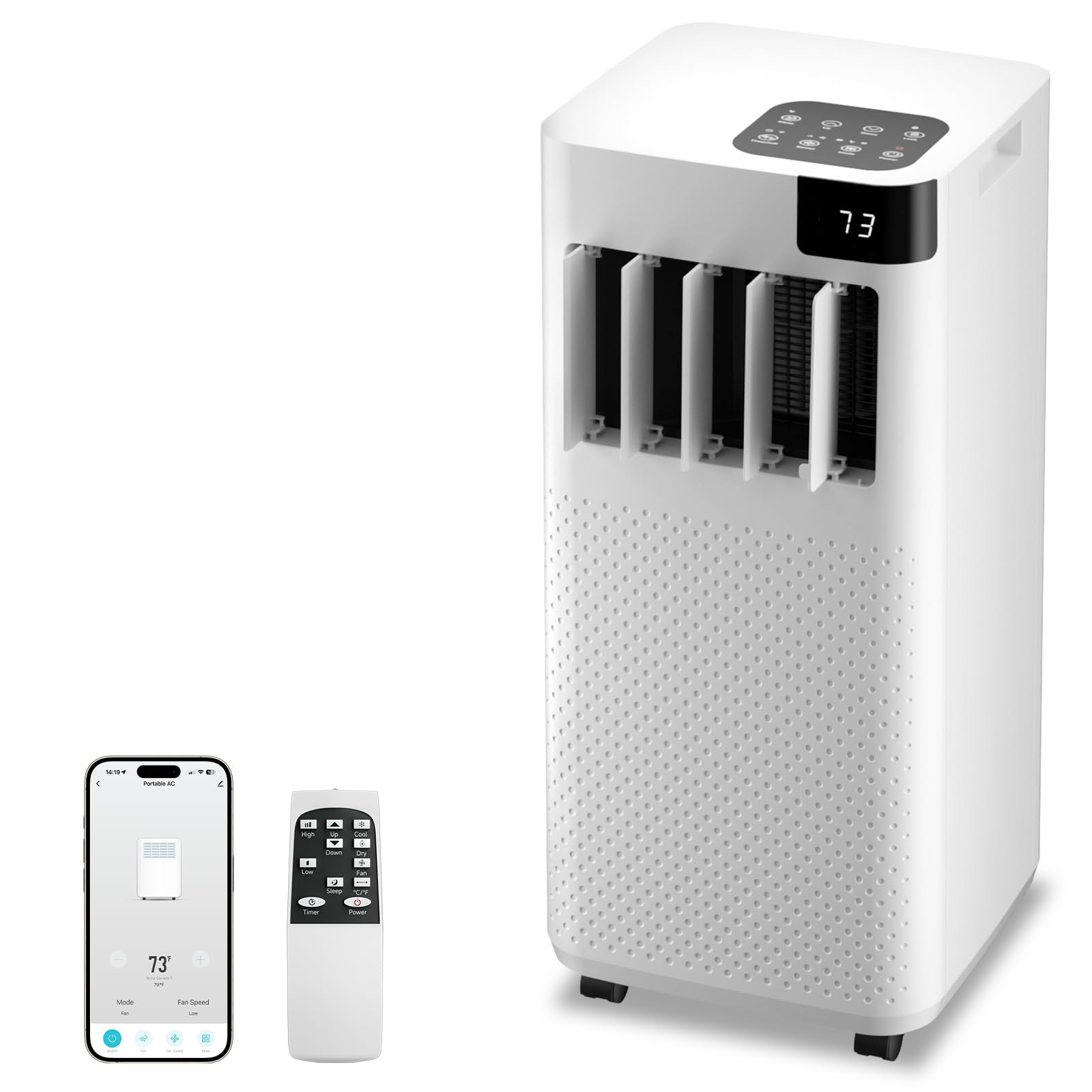 Augsmile 16000 BTU Smart Portable AC