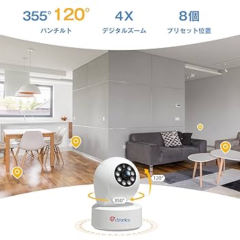 す*様 3ds-pro645　５眼カメラ 4K 16MP 8MP + 8MP 360 デュアルレンズ Wifi 屋外セキュリティ