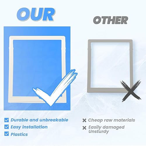 Miniatura 7 de Kojem 240350702 AP2115959 240350701 - Bandeja de repuesto compatible con Electrolux Frigidaire Frigidaire cubierta de cajón superior marco de